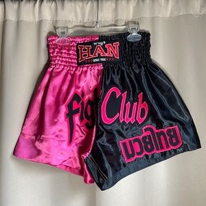 Women’s “Fight Club” Muay Thai Shorts